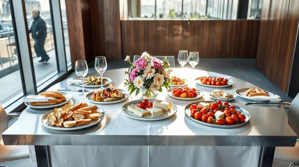 Des plateaux repas frais et savoureux à la défense