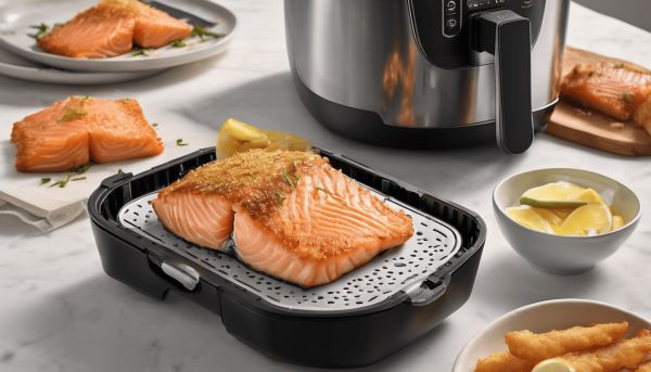 Saumon surgelés air fryer : recettes rapides et croustillantes