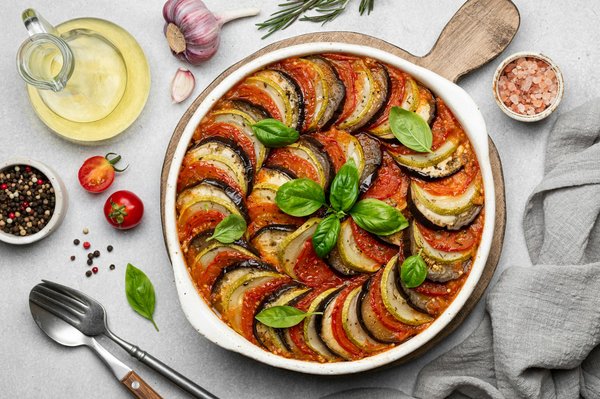 Quels conseils pour une ratatouille niçoise aux légumes confits?